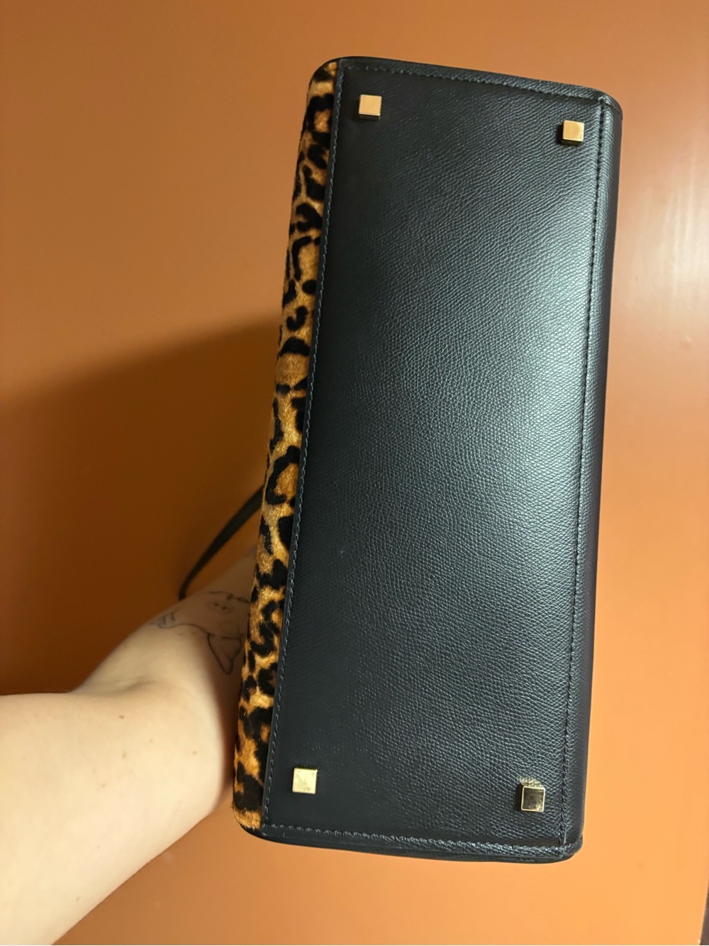 Michael Kors Taryn Leopard Print Tote Calf hair and Leather - Picture 14 of 14